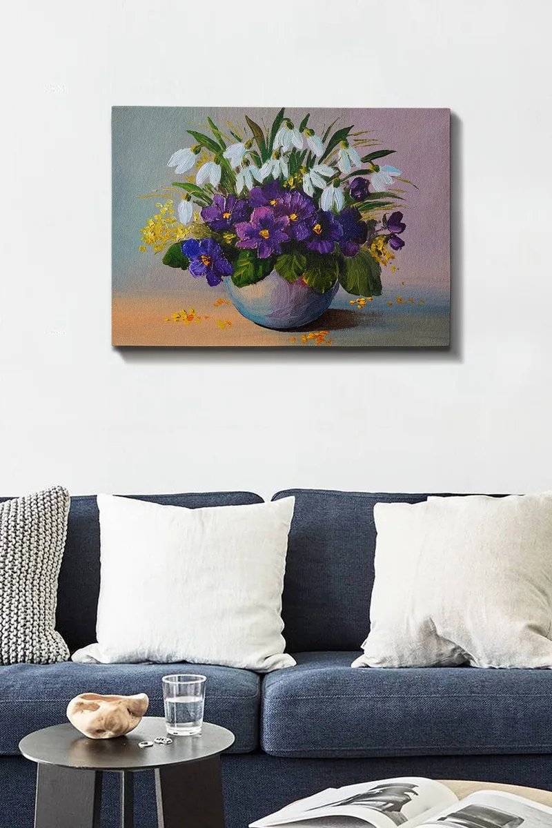 Dekorativ Canvastavla 50x70 cm - Flerfärgad - Inredning & dekor - Tavlor & konst - Canvastavla