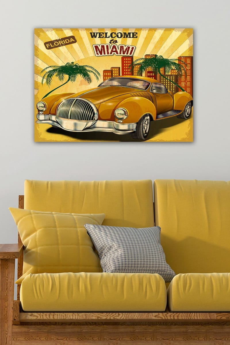 Dekorativ Canvastavla 50x70 cm - Flerfärgad - Inredning & dekor - Tavlor & konst - Canvastavla