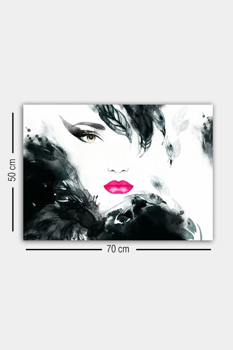 Dekorativ Canvastavla 50x70 cm - Flerfärgad - Inredning & dekor - Tavlor & konst - Canvastavla