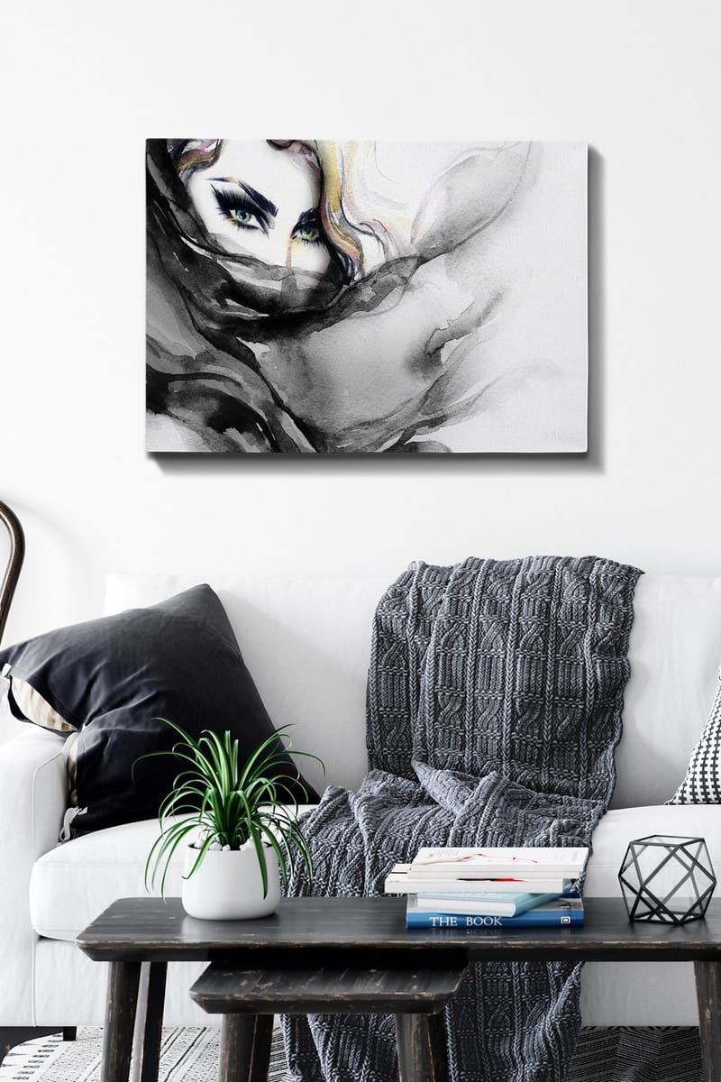 Dekorativ Canvastavla 50x70 cm - Flerfärgad - Inredning & dekor - Tavlor & konst - Canvastavla