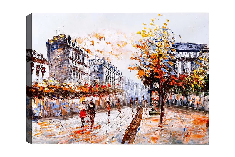 Dekorativ Canvastavla 50x70 cm - Flerfärgad - Inredning & dekor - Tavlor & konst - Canvastavla