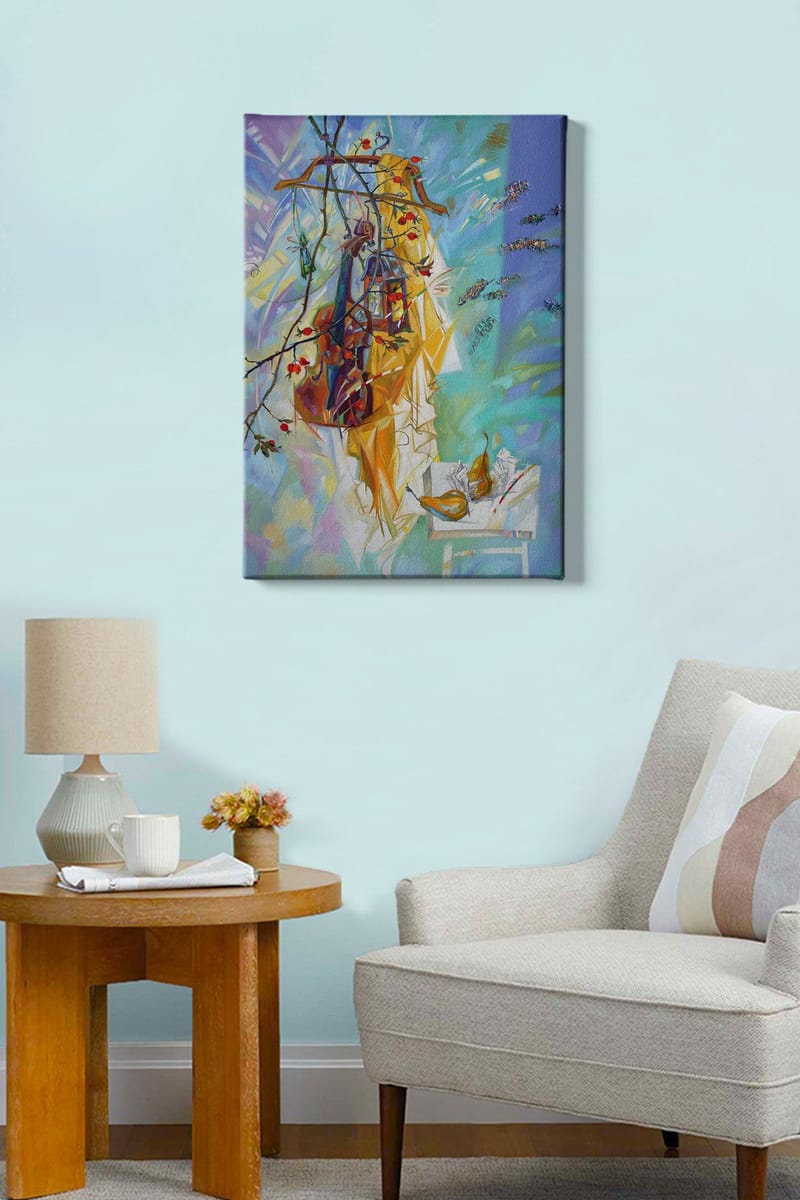 Dekorativ Canvastavla 50x70 cm - Flerfärgad - Inredning & dekor - Tavlor & konst - Canvastavla