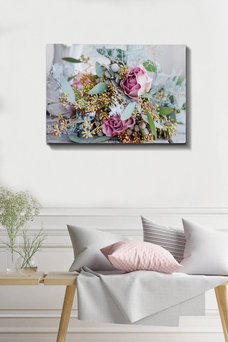 Dekorativ Canvastavla 50x70 cm - Flerfärgad - Inredning & dekor - Tavlor & konst - Canvastavla