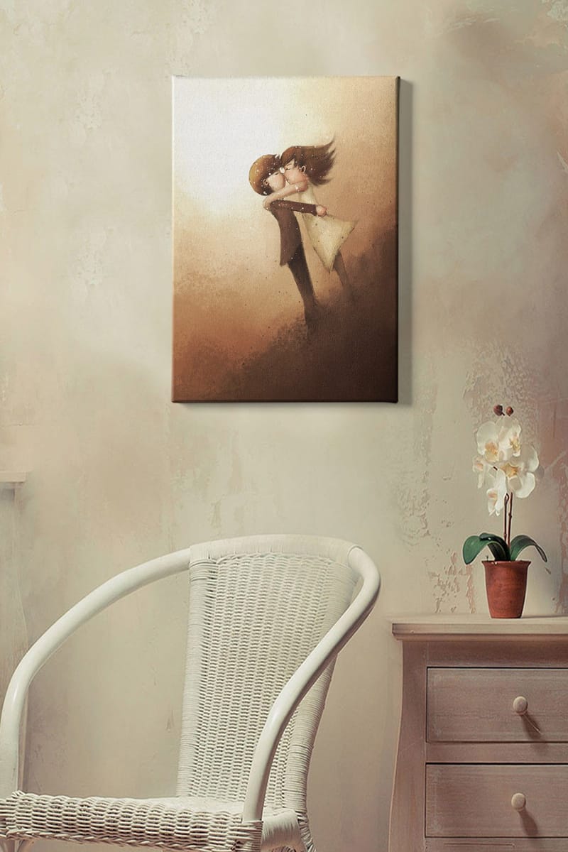 Dekorativ Canvastavla 50x70 cm - Flerfärgad - Inredning & dekor - Tavlor & konst - Canvastavla