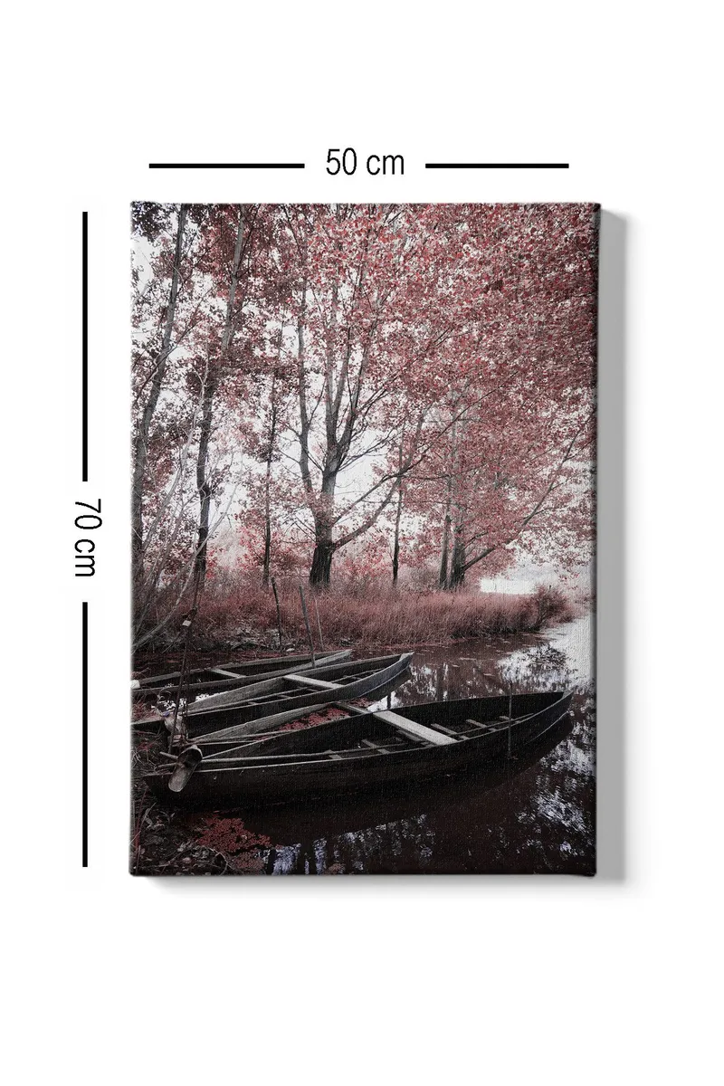 Dekorativ Canvastavla 50x70 cm - Flerfärgad - Inredning & dekor - Tavlor & konst - Canvastavla