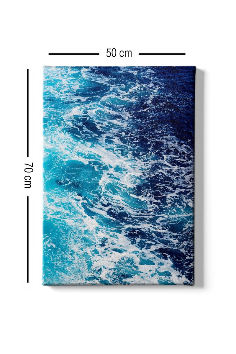 Dekorativ Canvastavla 50x70 cm - Flerfärgad - Inredning & dekor - Tavlor & konst - Canvastavla