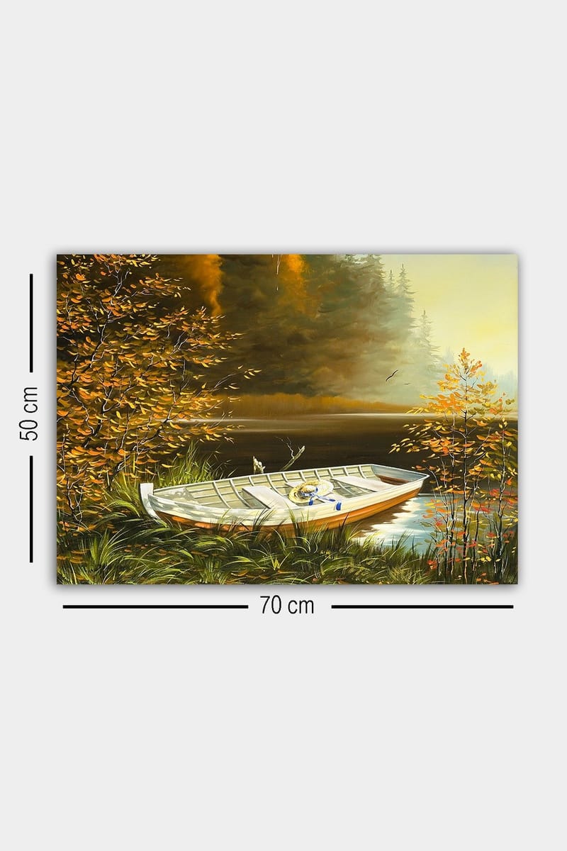 Dekorativ Canvastavla 50x70 cm - Flerfärgad - Inredning & dekor - Tavlor & konst - Canvastavla