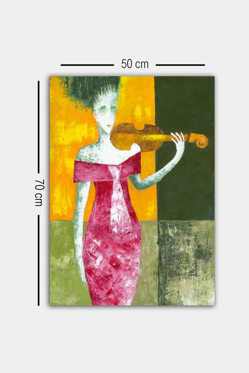 Dekorativ Canvastavla 50x70 cm - Flerfärgad - Inredning & dekor - Tavlor & konst - Canvastavla