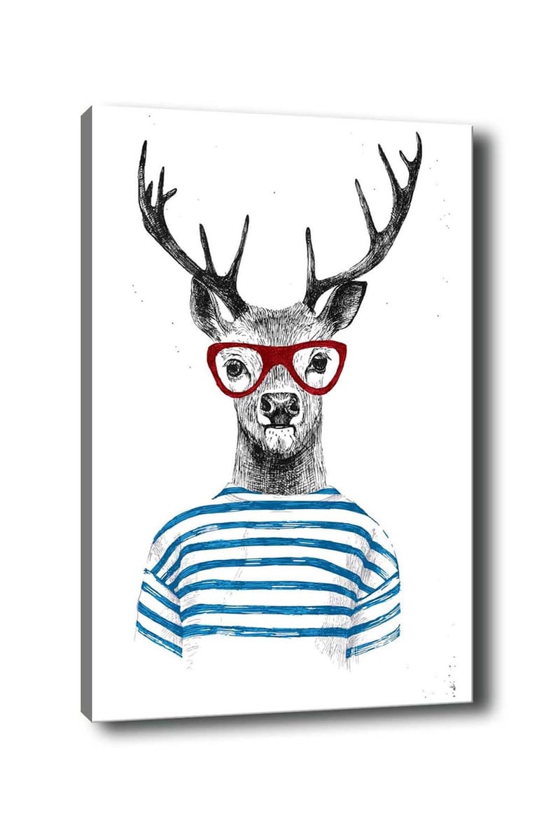 Dekorativ Canvastavla 50x70 cm - Flerfärgad - Inredning & dekor - Tavlor & konst - Canvastavla