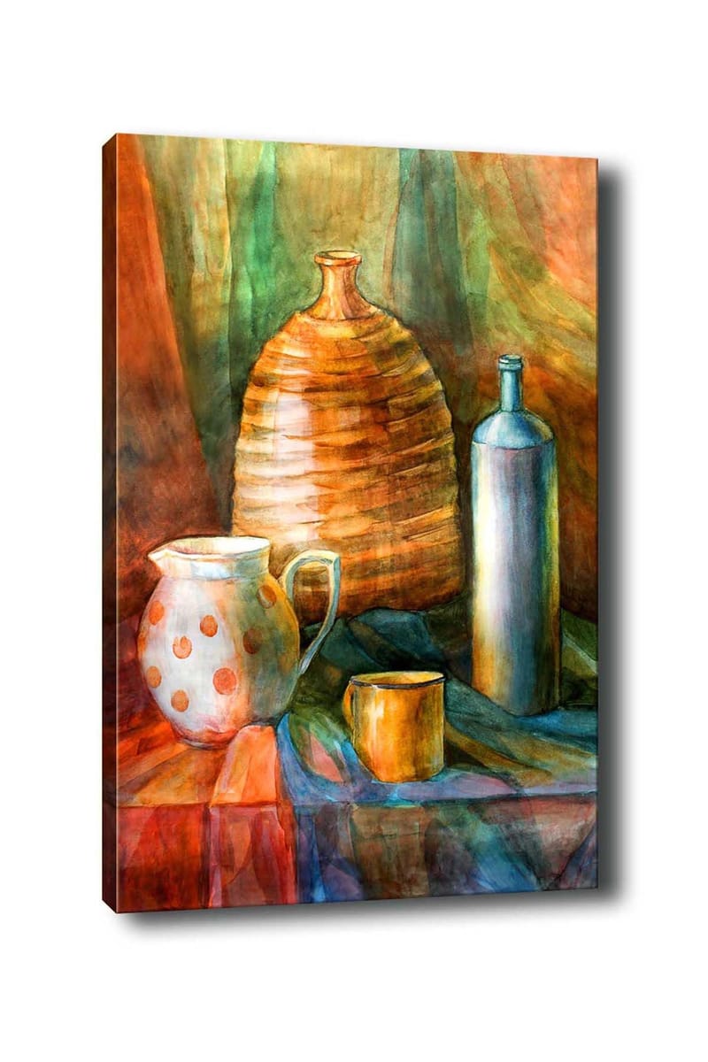 Dekorativ Canvastavla 50x70 cm - Flerfärgad - Inredning & dekor - Tavlor & konst - Canvastavla