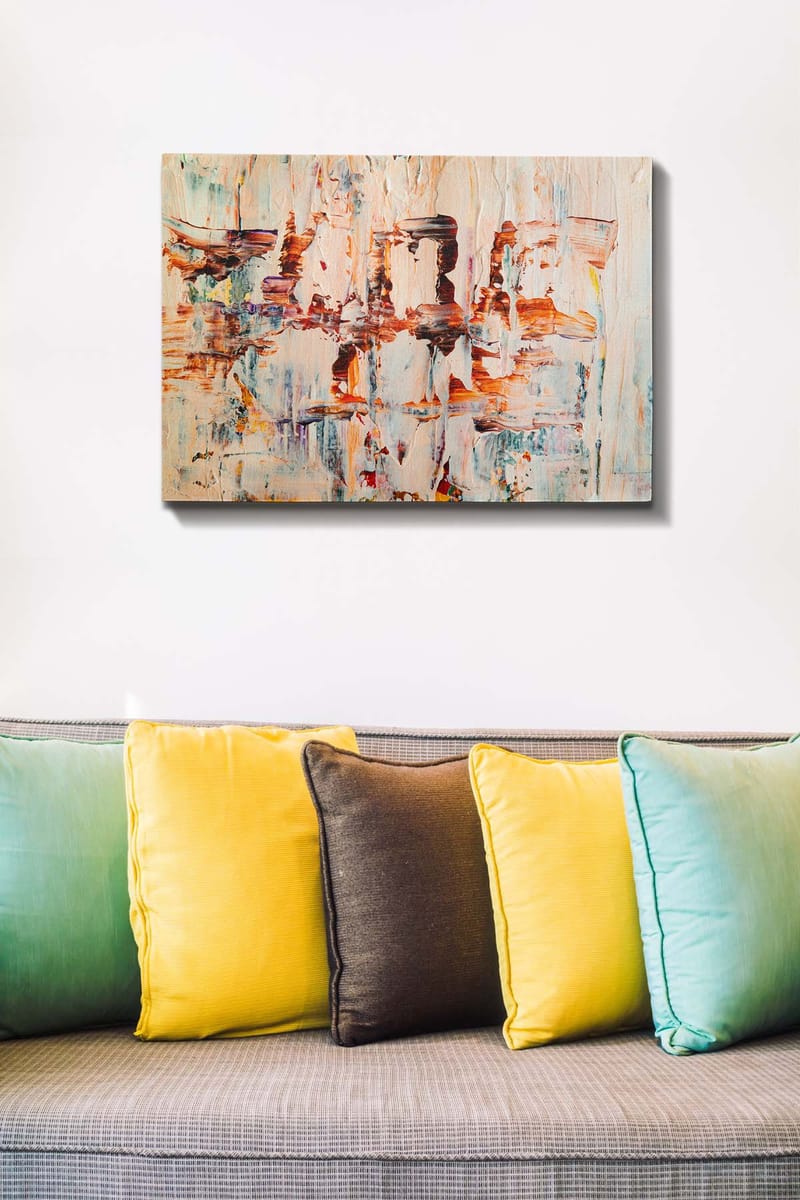 Dekorativ Canvastavla 50x70 cm - Flerfärgad - Inredning & dekor - Tavlor & konst - Canvastavla