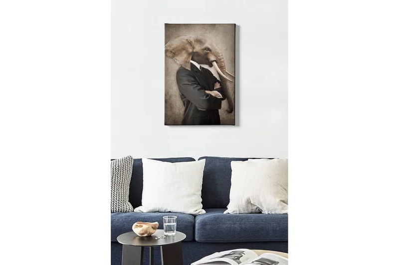 Dekorativ Canvastavla 50x70 cm, Flerfärgad