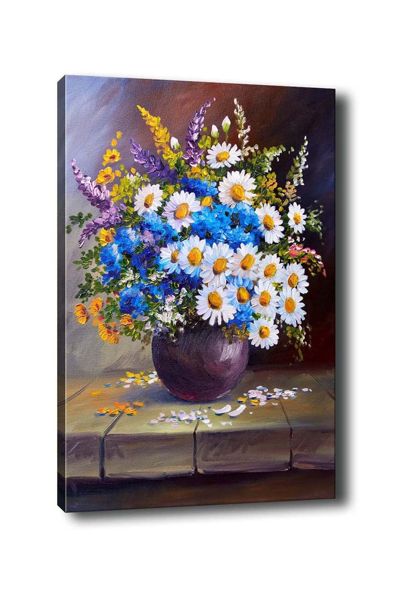 Dekorativ Canvastavla 50x70 cm - Flerfärgad - Inredning & dekor - Tavlor & konst - Canvastavla