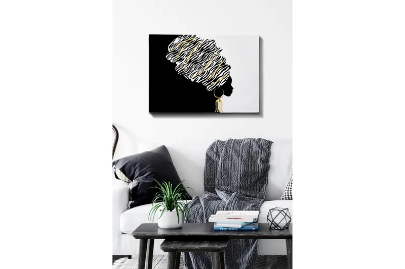 Dekorativ Canvastavla 50x70 cm, Flerfärgad