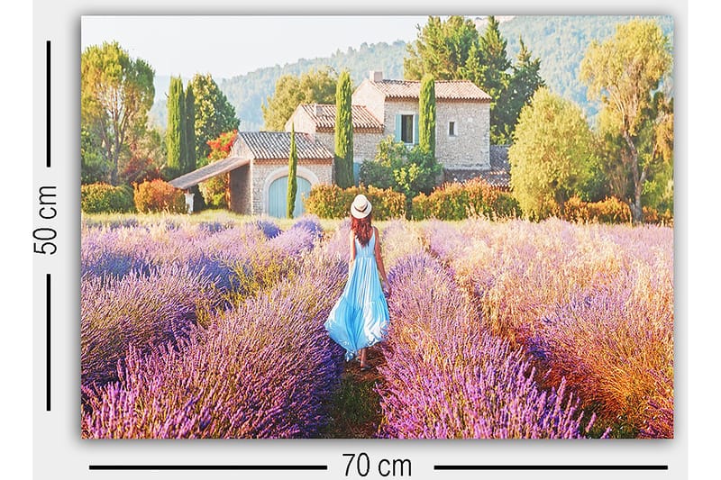 Dekorativ Canvastavla 50x70 cm - Flerfärgad - Inredning & dekor - Tavlor & konst - Canvastavla