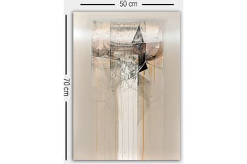 Dekorativ Canvastavla 50x70 cm - Flerfärgad - Inredning & dekor - Tavlor & konst - Canvastavla