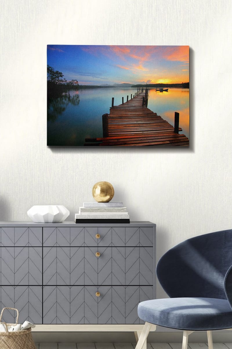 Dekorativ Canvastavla 50x70 cm - Flerfärgad - Inredning & dekor - Tavlor & konst - Canvastavla