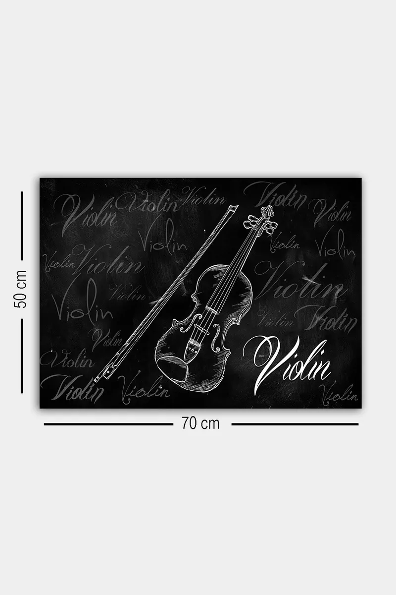 Dekorativ Canvastavla 50x70 cm - Flerfärgad - Inredning & dekor - Tavlor & konst - Canvastavla