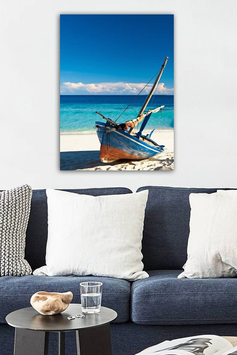 Dekorativ Canvastavla 50x70 cm - Flerfärgad - Inredning & dekor - Tavlor & konst - Canvastavla