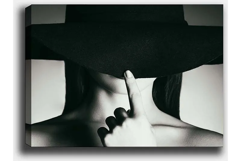 Dekorativ Canvastavla 50x70 cm - Flerfärgad - Inredning & dekor - Tavlor & konst - Canvastavla