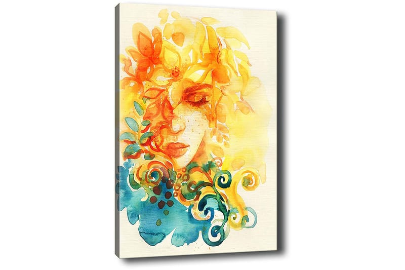 Dekorativ Canvastavla 50x70 cm - Flerfärgad - Inredning & dekor - Tavlor & konst - Canvastavla