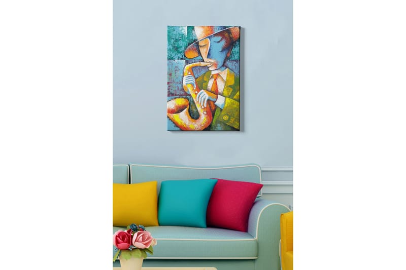 Dekorativ Canvastavla 50x70 cm - Flerfärgad - Inredning & dekor - Tavlor & konst - Canvastavla