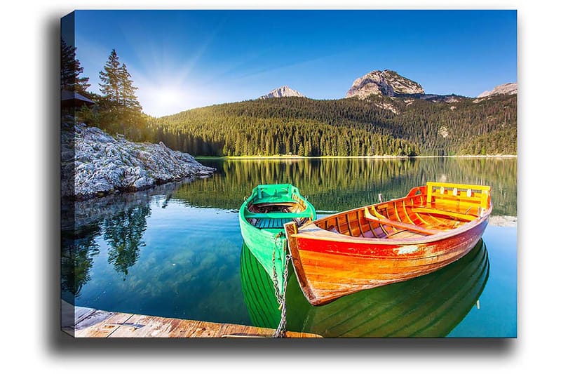 Dekorativ Canvastavla 50x70 cm - Flerfärgad - Inredning & dekor - Tavlor & konst - Canvastavla