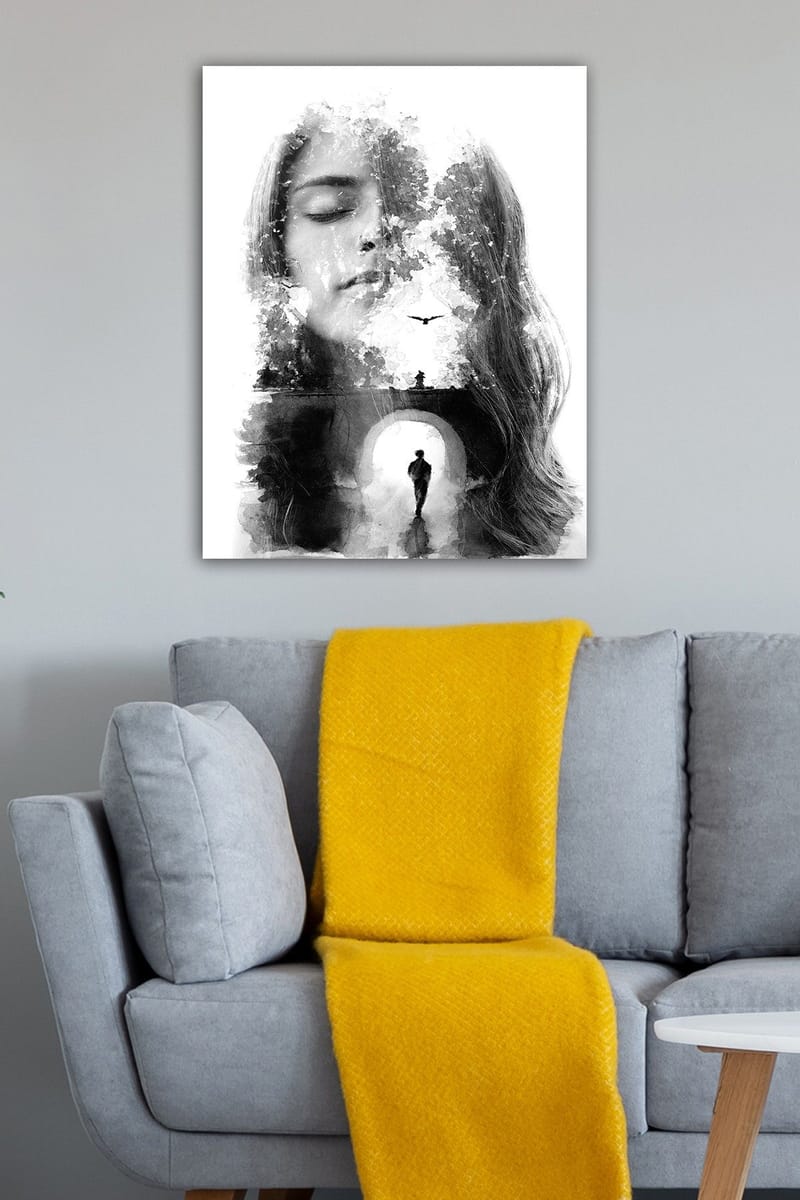 Dekorativ Canvastavla 50x70 cm, Flerfärgad