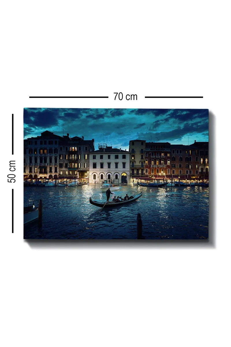 Dekorativ Canvastavla 50x70 cm - Flerfärgad - Inredning & dekor - Tavlor & konst - Canvastavla