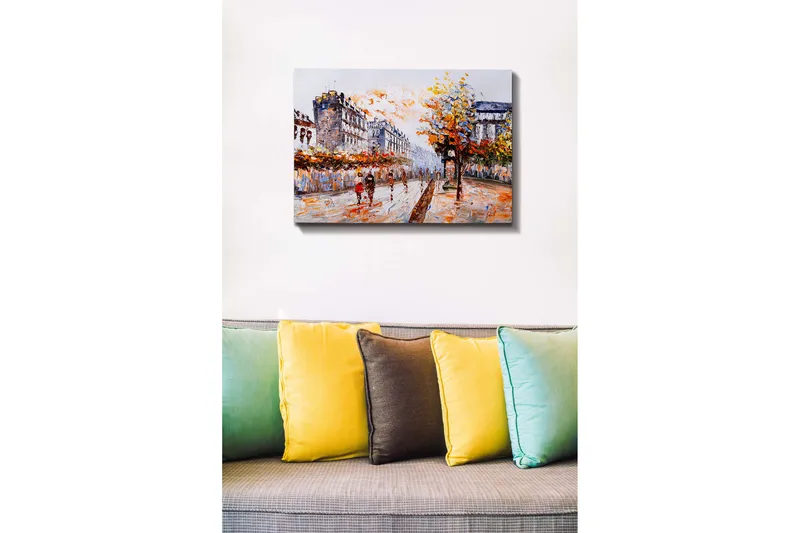 Dekorativ Canvastavla 50x70 cm - Flerfärgad - Inredning & dekor - Tavlor & konst - Canvastavla