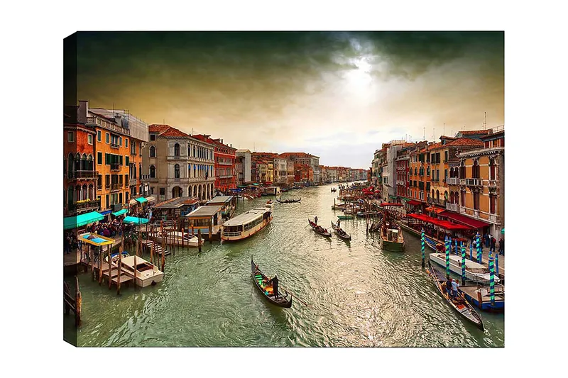 Dekorativ Canvastavla 50x70 cm, Flerfärgad