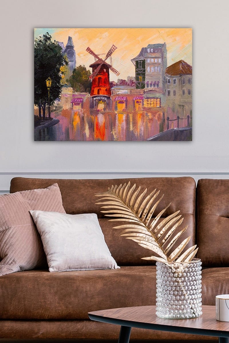 Dekorativ Canvastavla 50x70 cm - Flerfärgad - Inredning & dekor - Tavlor & konst - Canvastavla