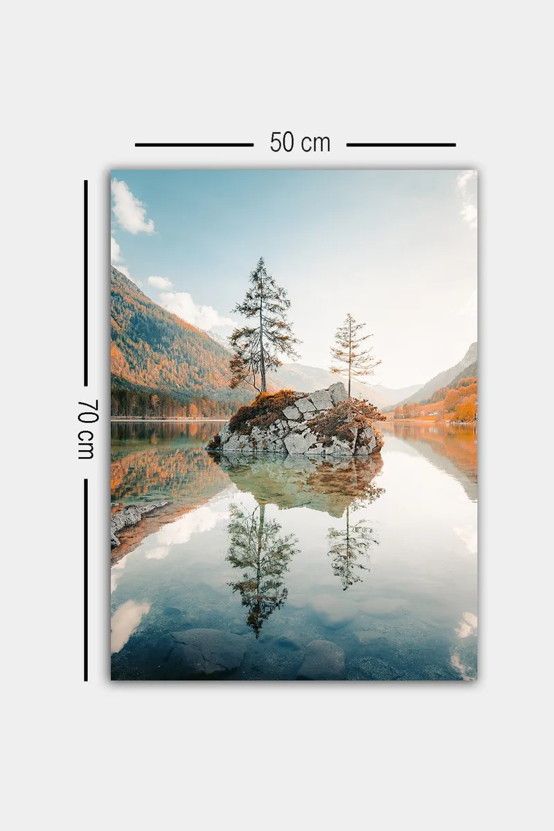 Dekorativ Canvastavla 50x70 cm - Flerfärgad - Inredning & dekor - Tavlor & konst - Canvastavla