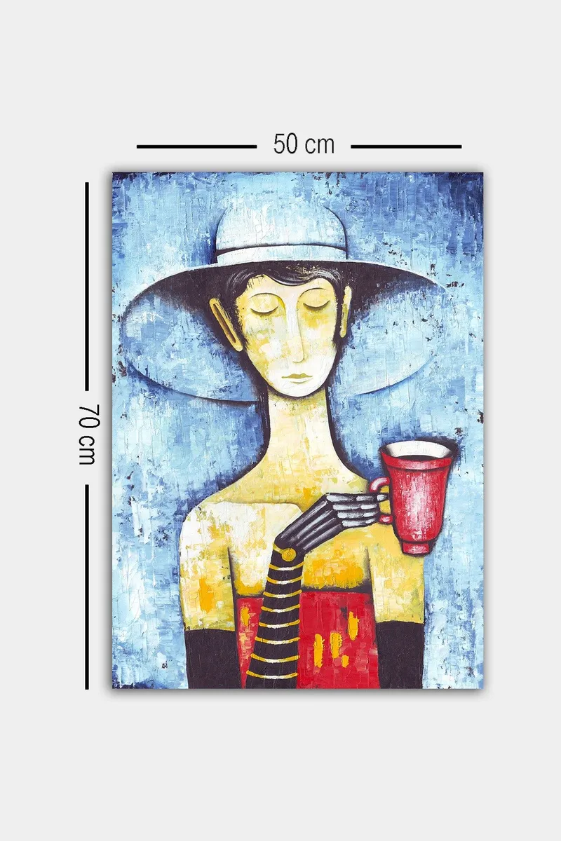 Dekorativ Canvastavla 50x70 cm - Flerfärgad - Inredning & dekor - Tavlor & konst - Canvastavla