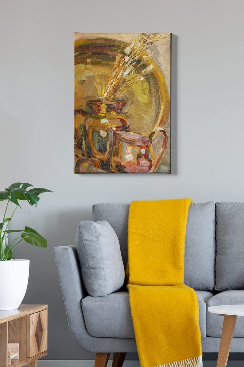 Dekorativ Canvastavla 50x70 cm - Flerfärgad - Inredning & dekor - Tavlor & konst - Canvastavla