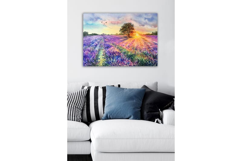 Dekorativ Canvastavla 50x70 cm - Flerfärgad - Inredning & dekor - Tavlor & konst - Canvastavla