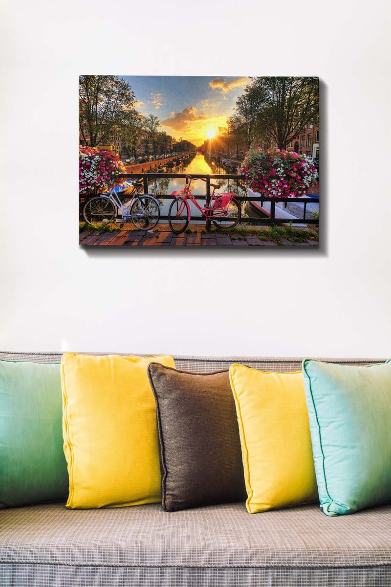 Dekorativ Canvastavla 50x70 cm - Flerfärgad - Inredning & dekor - Tavlor & konst - Canvastavla