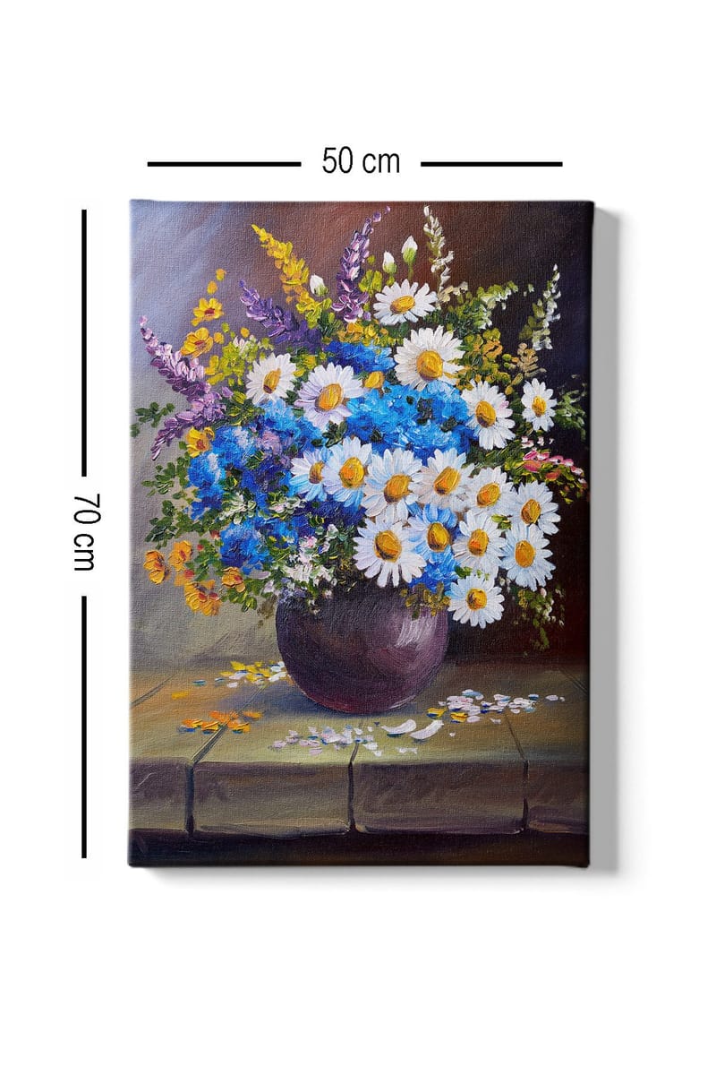 Dekorativ Canvastavla 50x70 cm - Flerfärgad - Inredning & dekor - Tavlor & konst - Canvastavla