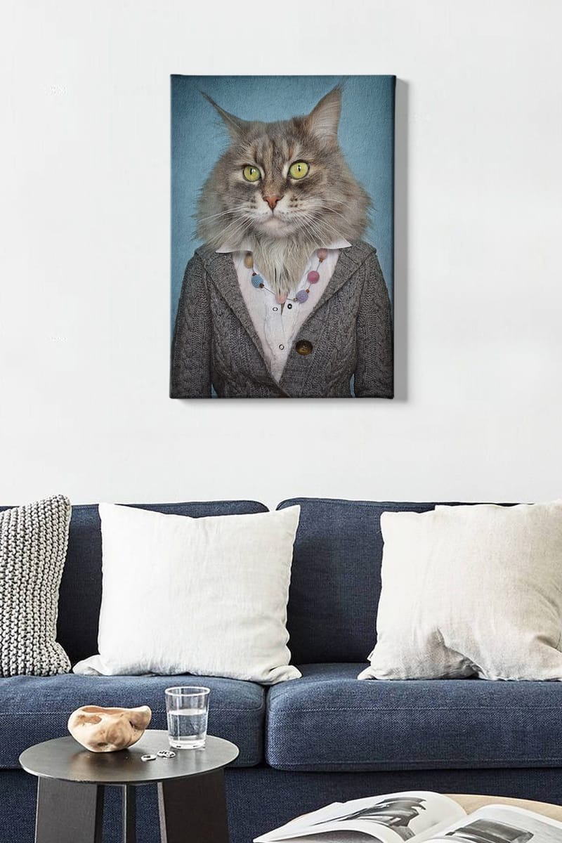 Dekorativ Canvastavla 50x70 cm - Flerfärgad - Inredning & dekor - Tavlor & konst - Canvastavla