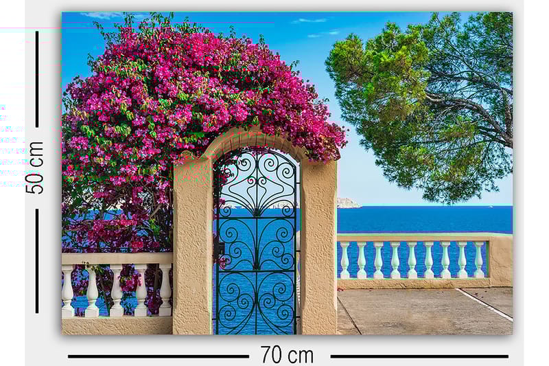 Dekorativ Canvastavla 50x70 cm - Flerfärgad - Inredning & dekor - Tavlor & konst - Canvastavla