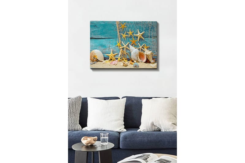 Dekorativ Canvastavla 50x70 cm - Flerfärgad - Inredning & dekor - Tavlor & konst - Canvastavla