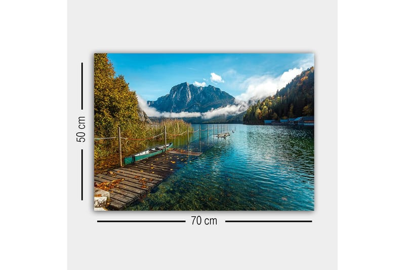 Dekorativ Canvastavla 50x70 cm - Flerfärgad - Inredning & dekor - Tavlor & konst - Canvastavla