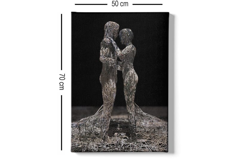 Dekorativ Canvastavla 50x70 cm - Flerfärgad - Inredning & dekor - Tavlor & konst - Canvastavla