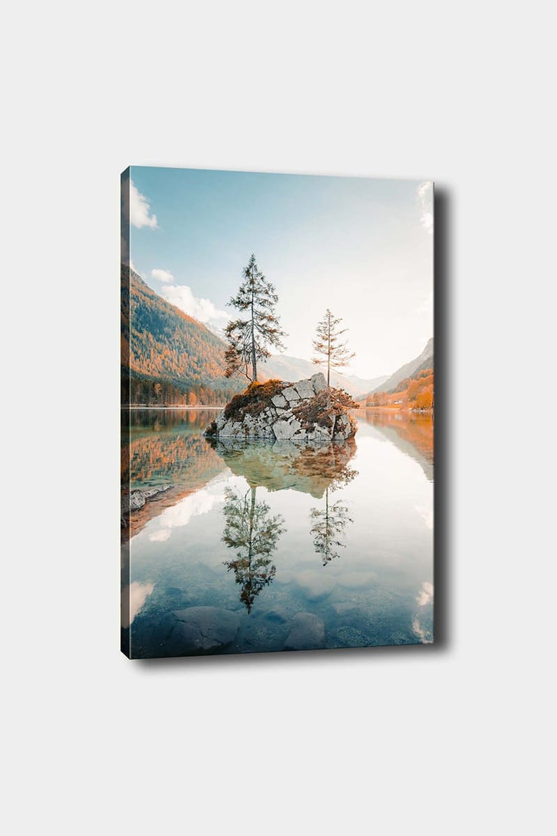 Dekorativ Canvastavla 50x70 cm - Flerfärgad - Inredning & dekor - Tavlor & konst - Canvastavla