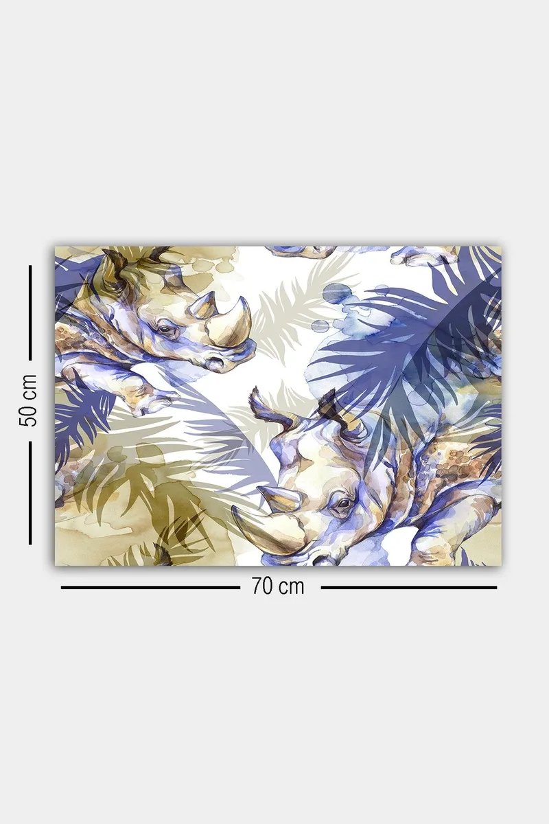 Dekorativ Canvastavla 50x70 cm - Flerfärgad - Inredning & dekor - Tavlor & konst - Canvastavla