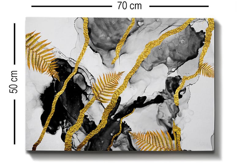 Dekorativ Canvastavla 50x70 cm - Flerfärgad - Inredning & dekor - Tavlor & konst - Canvastavla