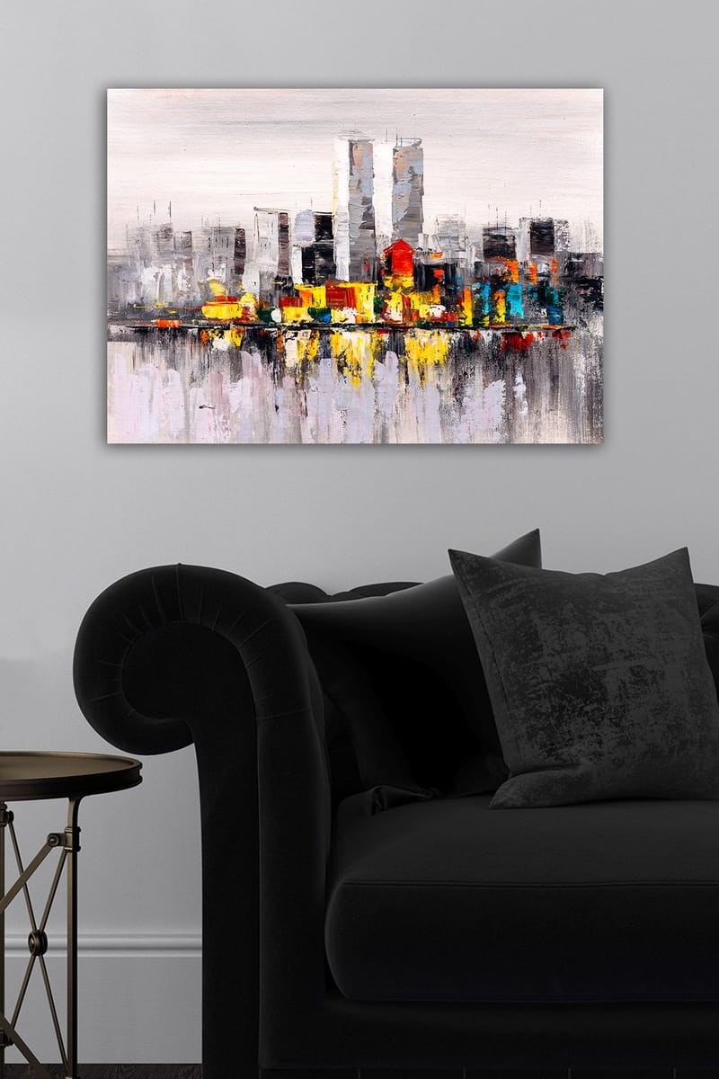 Dekorativ Canvastavla 50x70 cm - Flerfärgad - Inredning & dekor - Tavlor & konst - Canvastavla