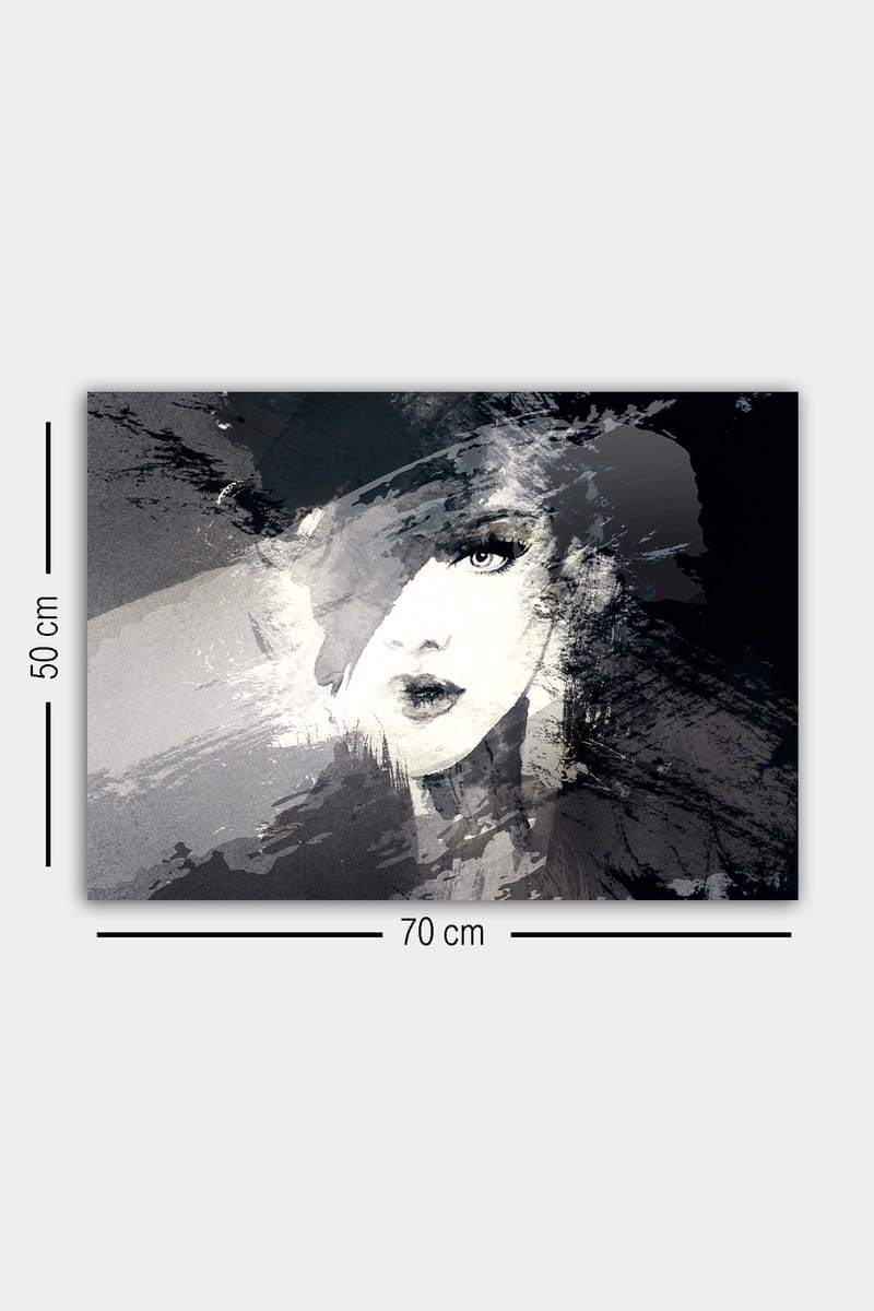 Dekorativ Canvastavla 50x70 cm - Flerfärgad - Inredning & dekor - Tavlor & konst - Canvastavla