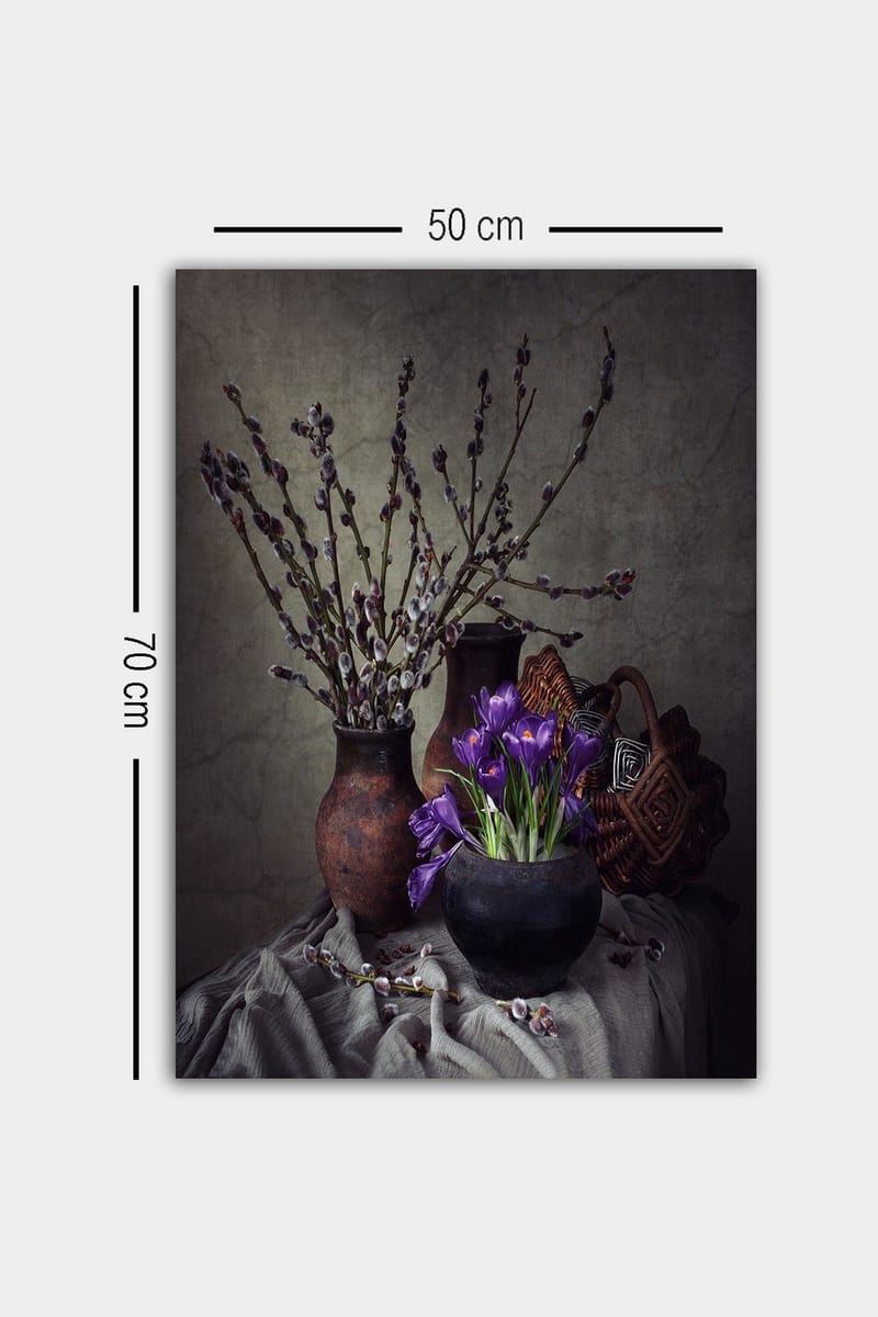 Dekorativ Canvastavla 50x70 cm - Flerfärgad - Inredning & dekor - Tavlor & konst - Canvastavla