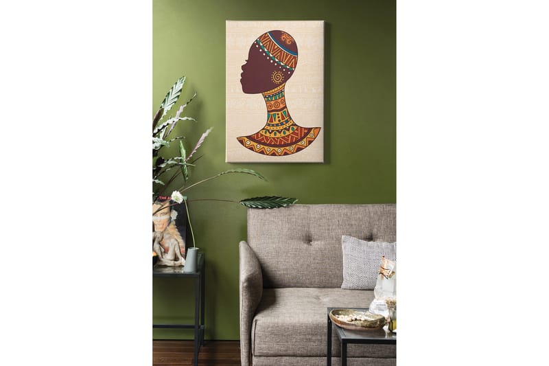 Dekorativ Canvastavla 50x70 cm - Flerfärgad - Inredning & dekor - Tavlor & konst - Canvastavla